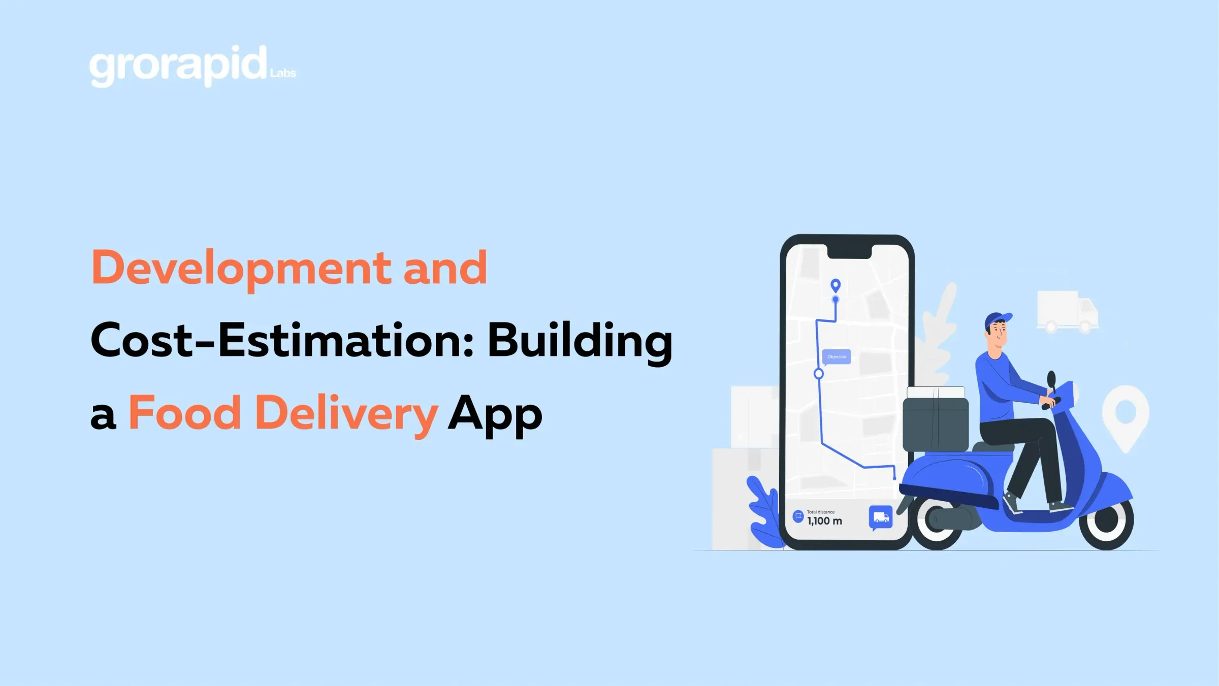 Development and cost-estimations: Building a food delivery app