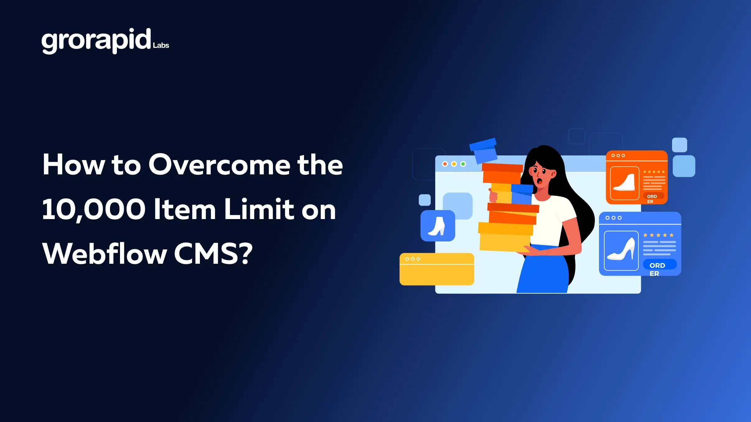 How to Overcome the 10,000 Item Limit on Webflow CMS?