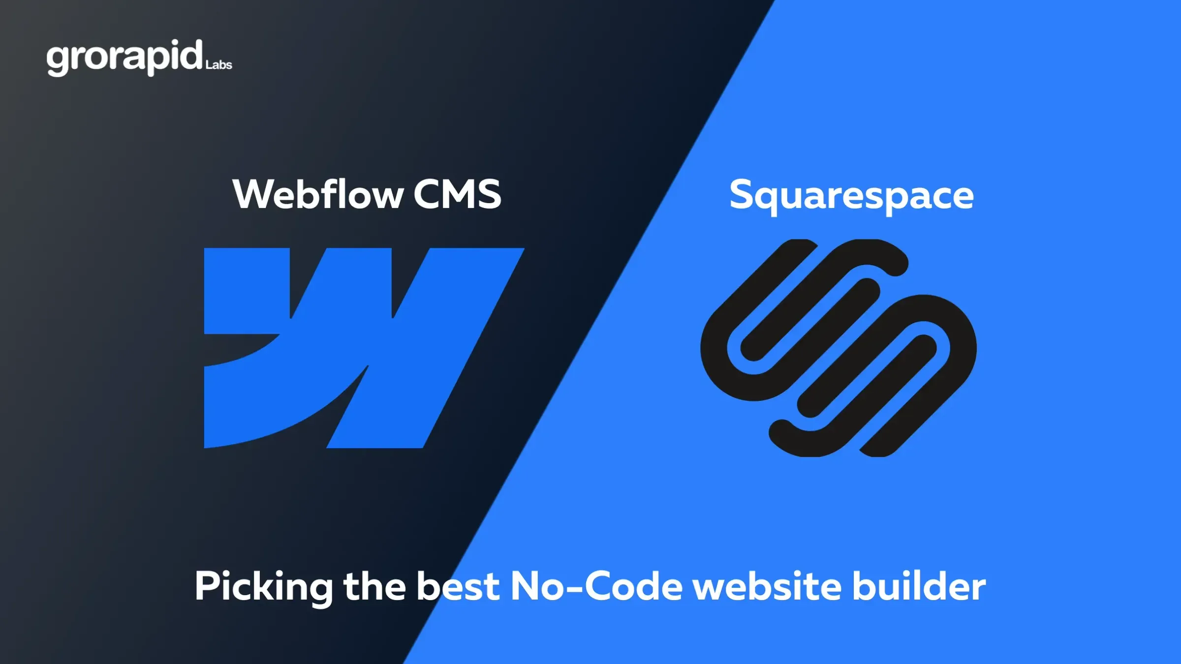 Webflow vs Squarespace: Picking the best No-code website builder